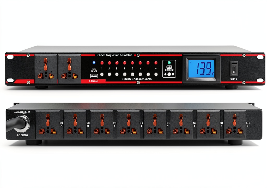 micfuns 16A Power Conditioner front panel