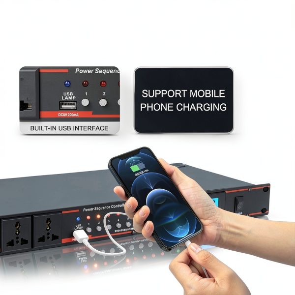 micfuns 16A Power Conditioner for Musical Instruments-7