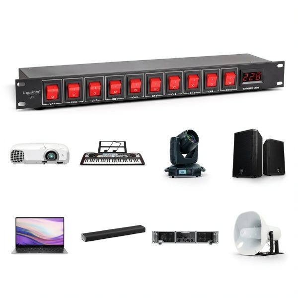 DEPUSHENG Power Sequence Controller 1800W AC Power-4