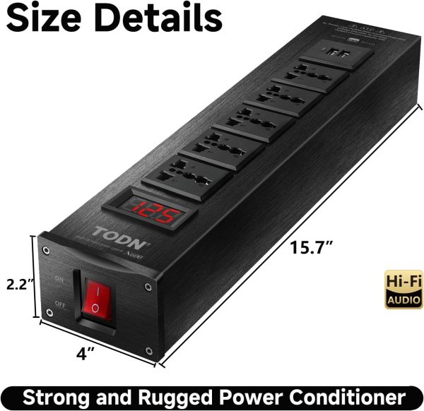 TODN Power Conditioner for Audio Studio-7