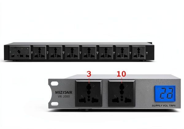 VR-2000 Professional Power Conditioner 2000W 20 Amps-2