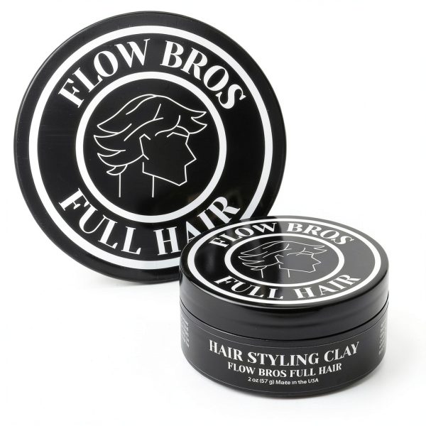 Flow Bros Hair Styling Clay for Healthy Hair-6