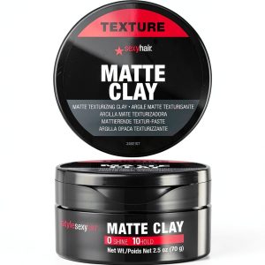 SexyHair Matte Clay Hair Styling Clay 2.5 fl oz-0